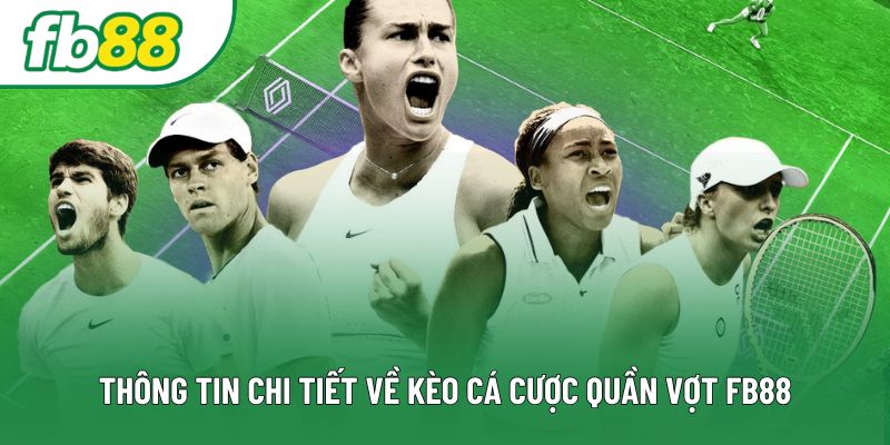 Thông tin chi tiết về kèo cá cược quần vợt FB88